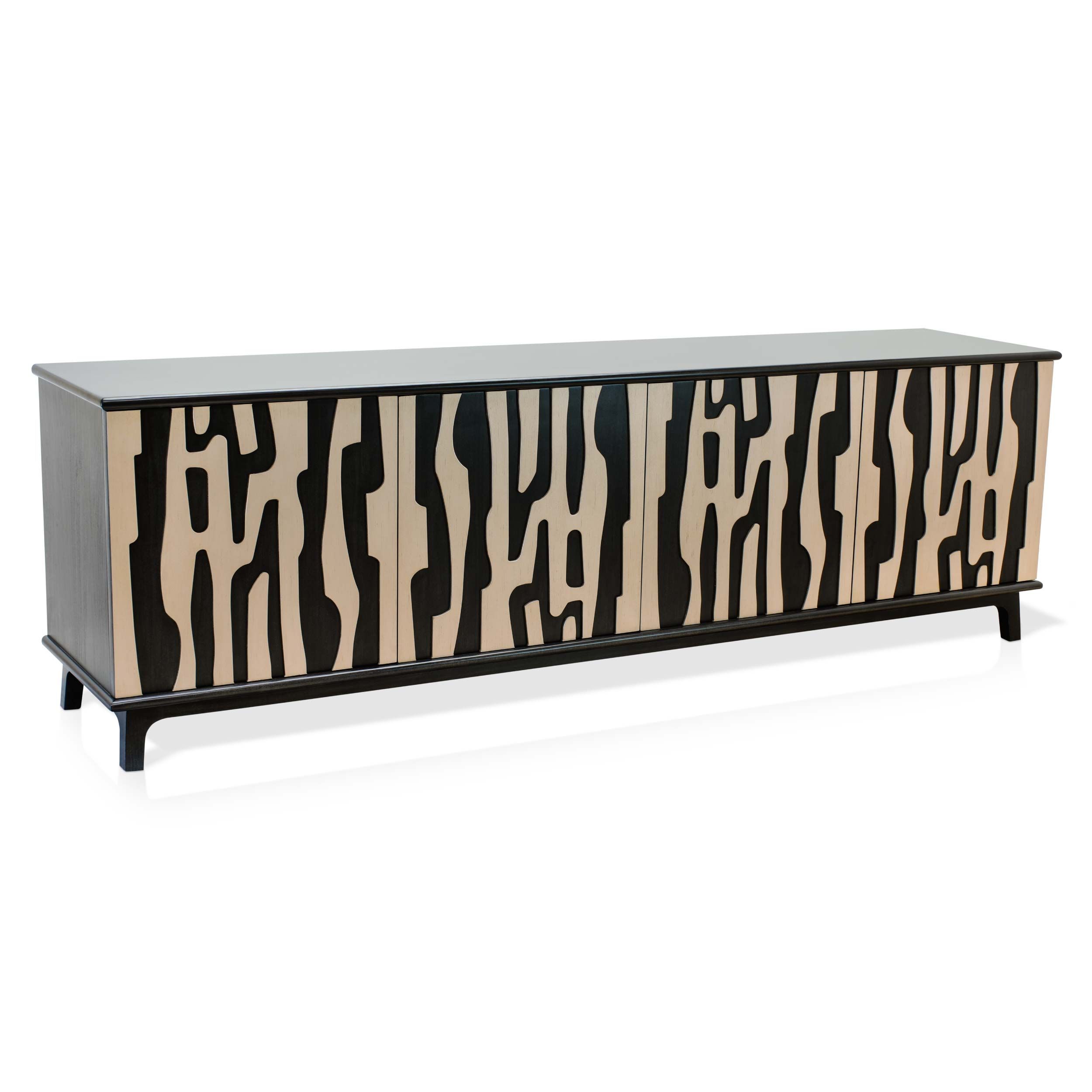 Zebrano Credenza