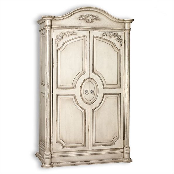 Noelle Armoire Rustic White