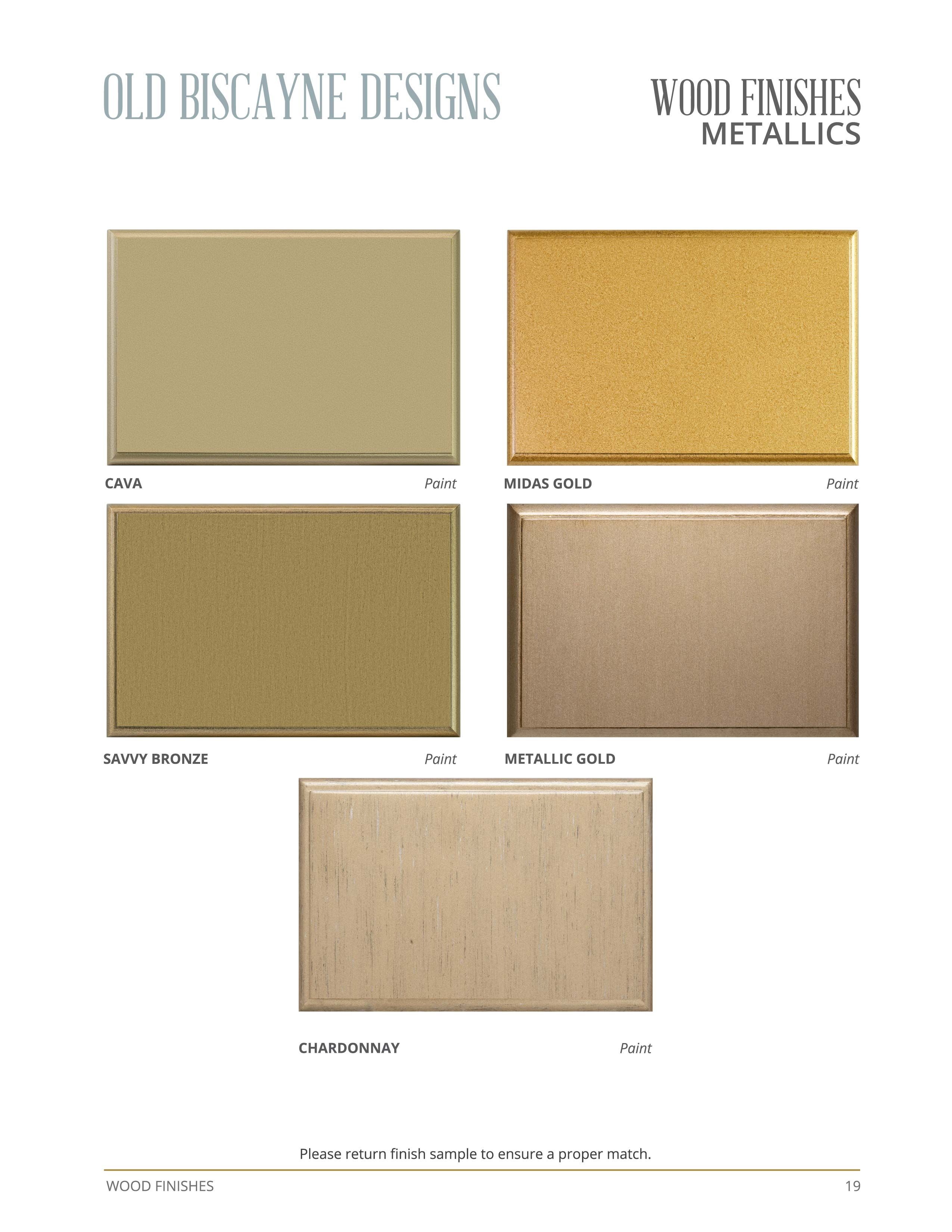 19 Metallics