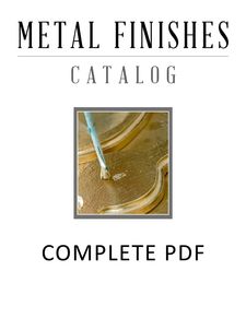 3 Metal Finishes