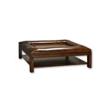 Brannen Ottoman with Tray